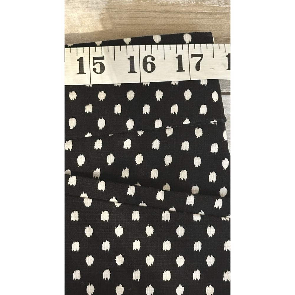 NWT‎ Chico's So Slimming Brigitte   Dot Black/white Size 3(U.S. 16) Capri Pant - Picture 7 of 10